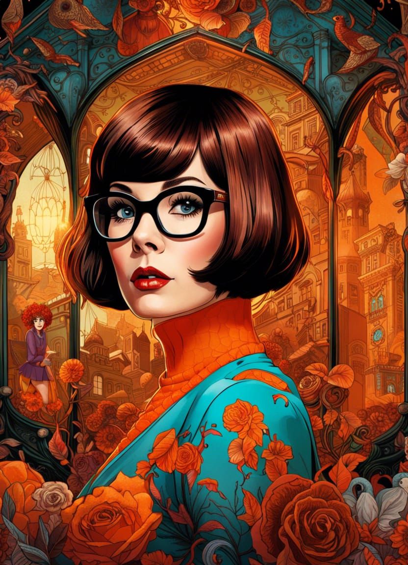 Velma Dinkley - AI Generated Artwork - NightCafe Creator