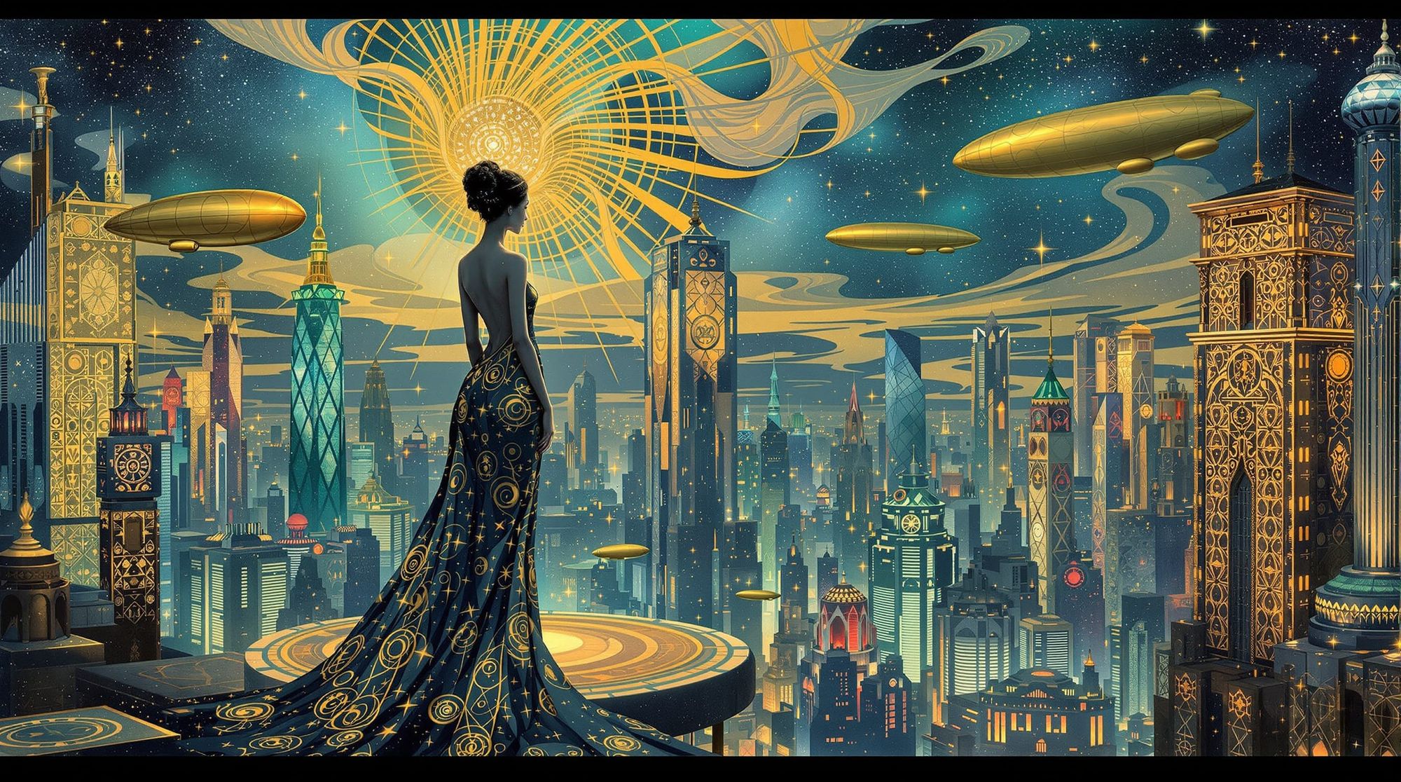 Watching the Zeppelins go by