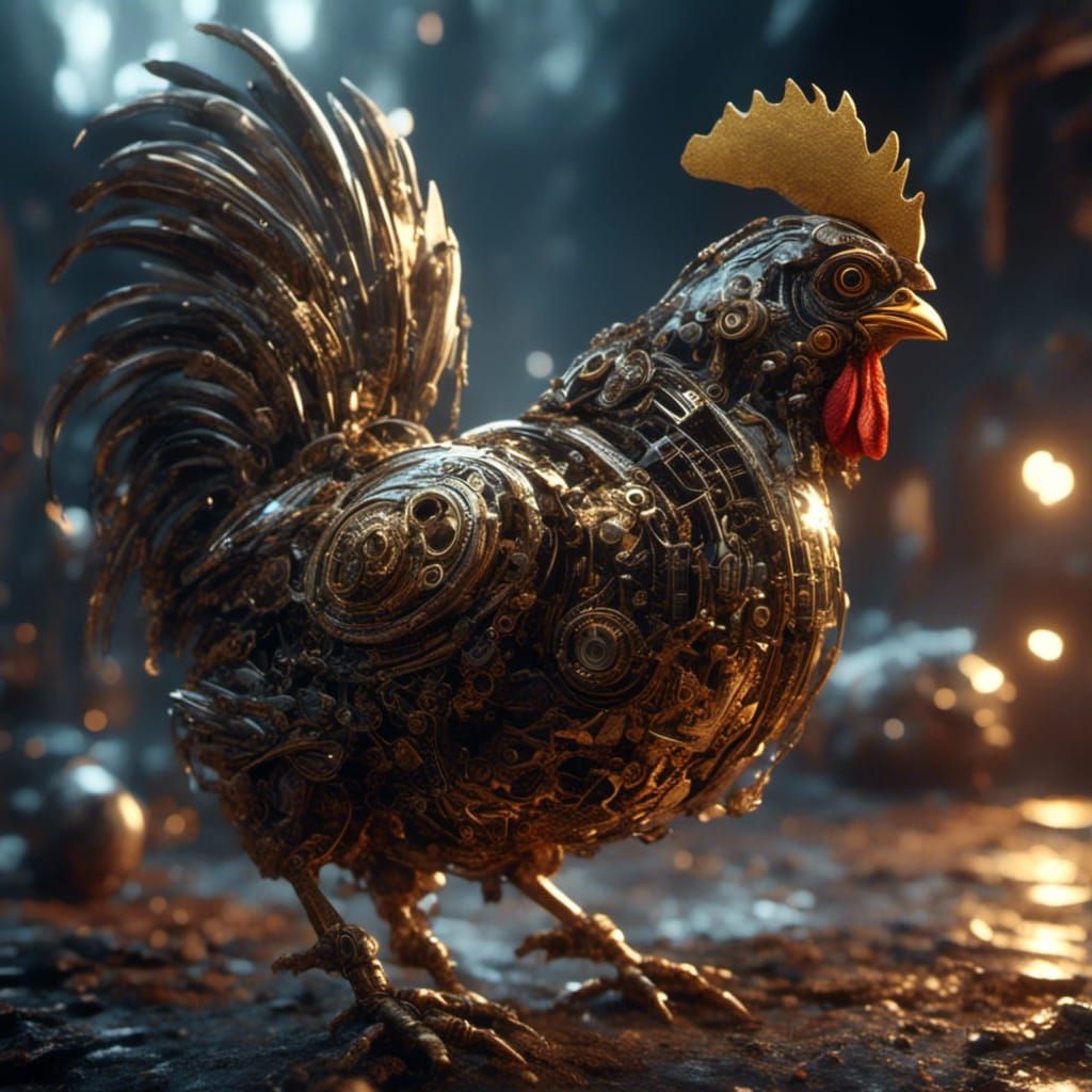 Steam Punk chicken