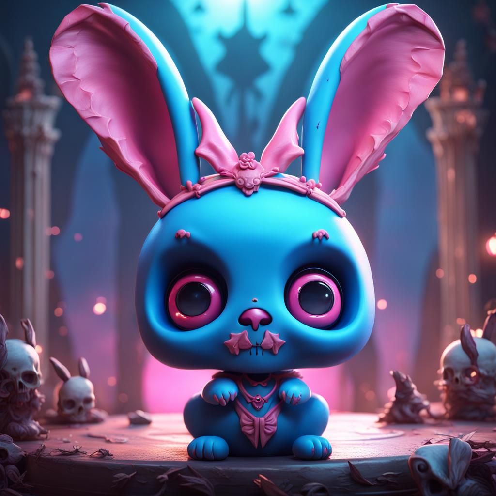 creepy rabbit - AI Generated Artwork - NightCafe Creator