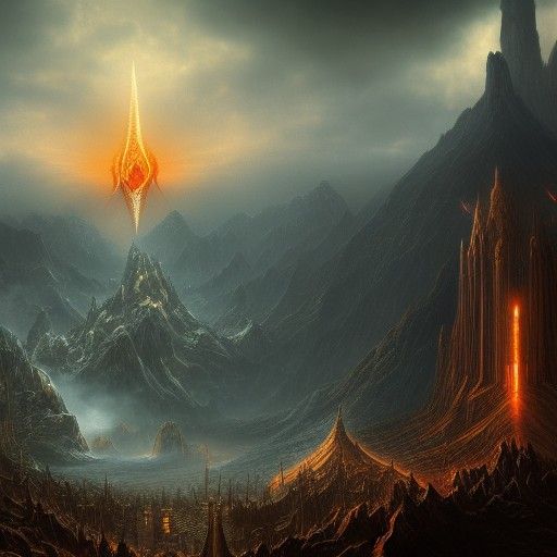 Sauron's eye The lord of rings