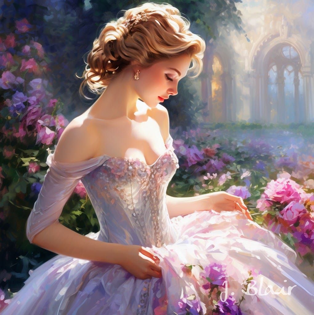 A Walk among the Flowers