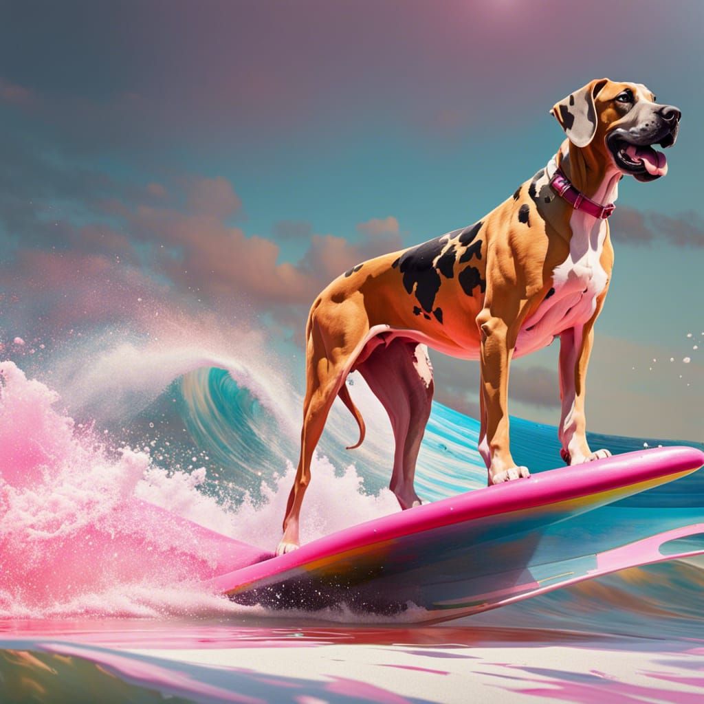 catching some waves  by @MoodyMuse