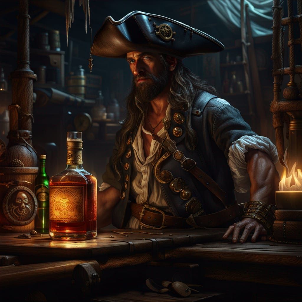 yo ho ho and a bottle of rum  by @TopDawg