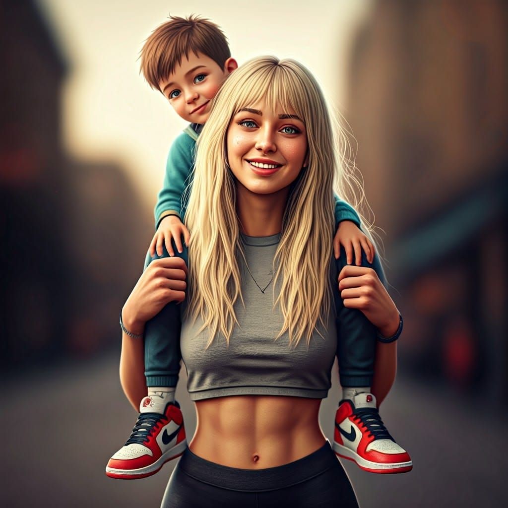 shoulder ride  by @Oi oi oi