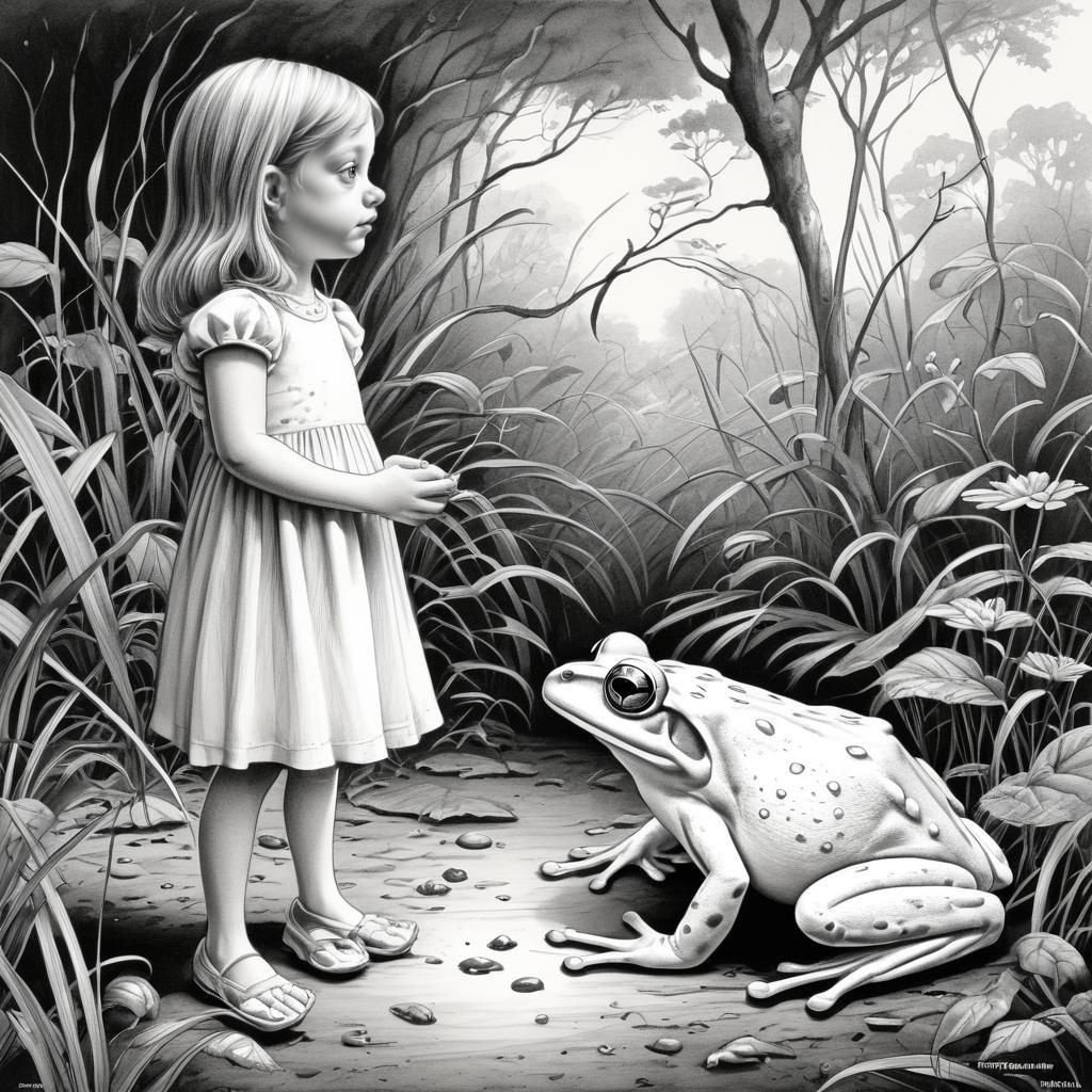 "I'm not sure about this froggy....Mom may not like it."