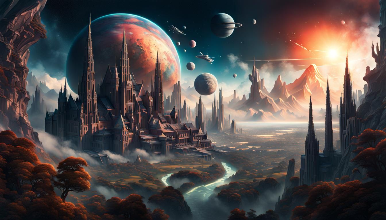 Cosmic Realm  by @Higor Poli