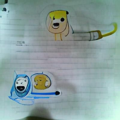 Jake the dog and Finn the human