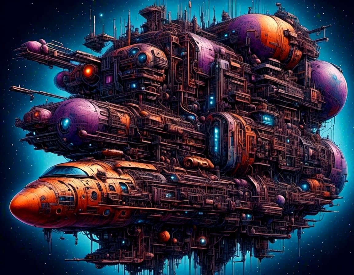 Cosmic 'Lugger' Class Transport