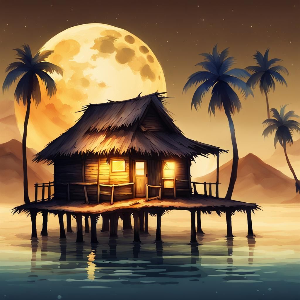 Tropical Night  by @Lim