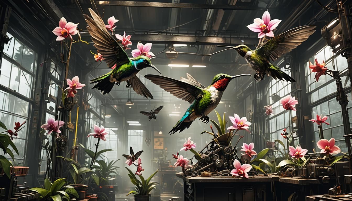 Hummingbird series #1