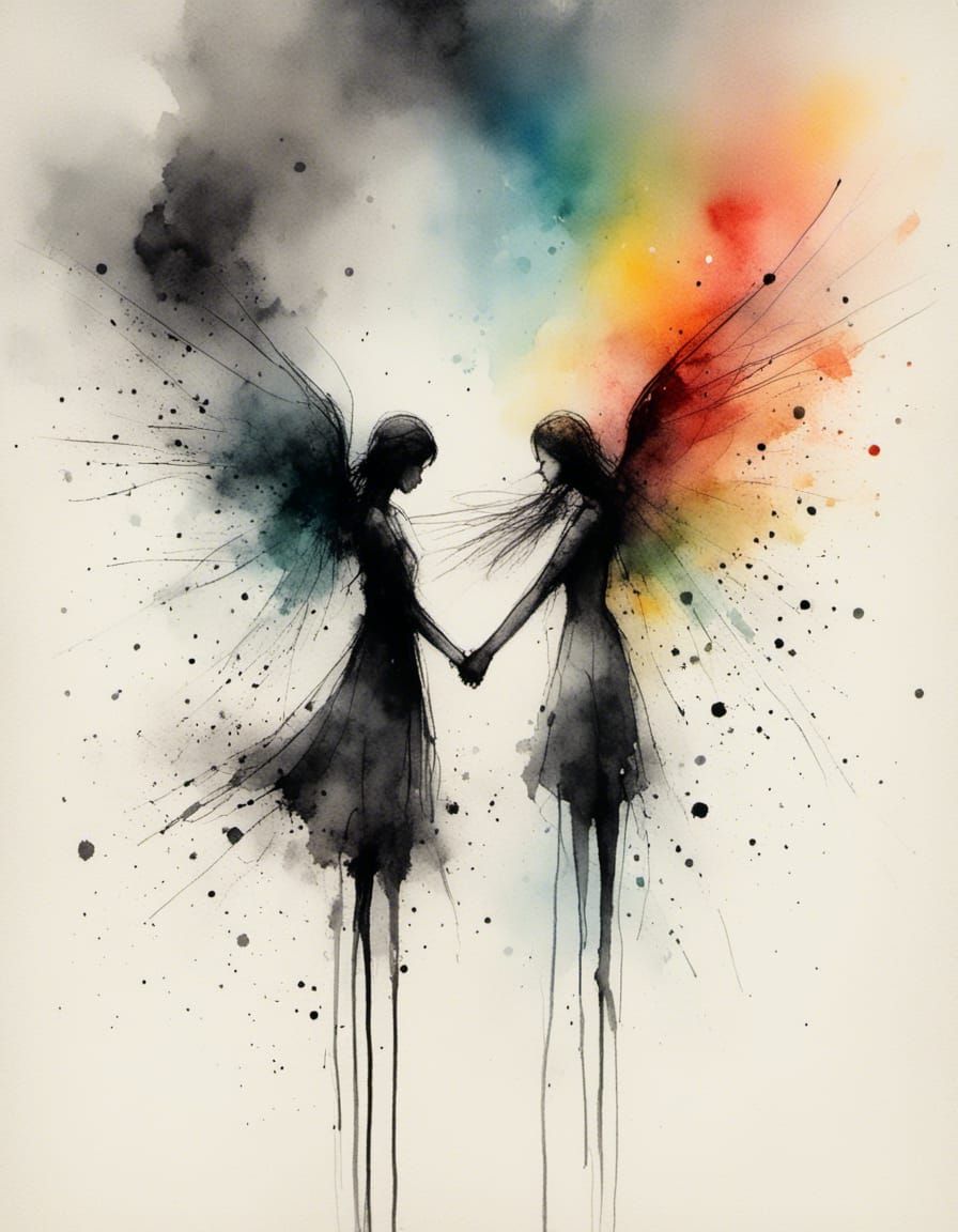 A helping hand  by @Celiaak