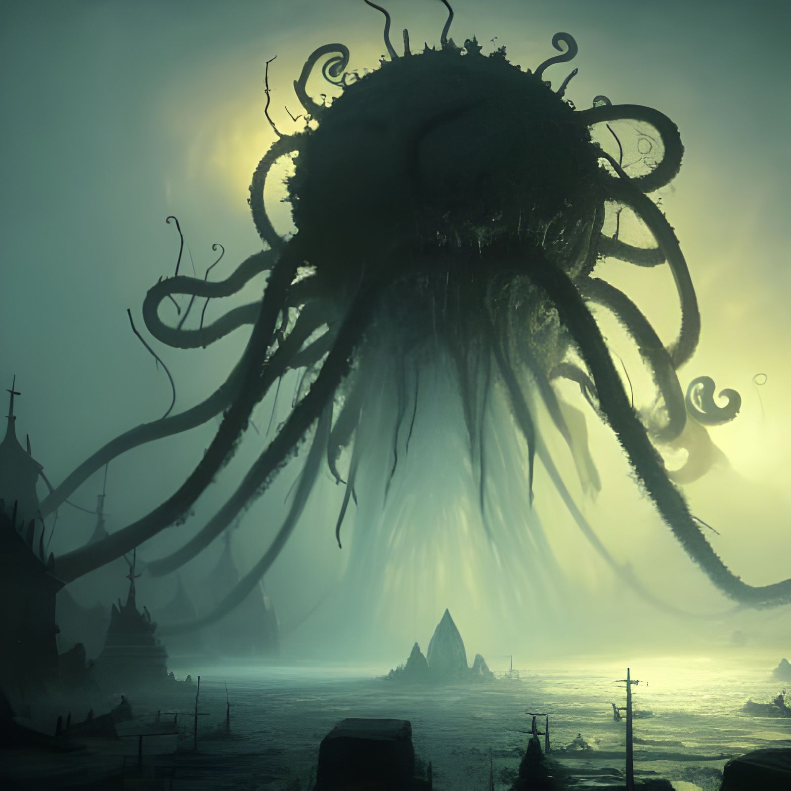 Azathoth, Ruler of the Outer Gods  by @Nightshade Veil