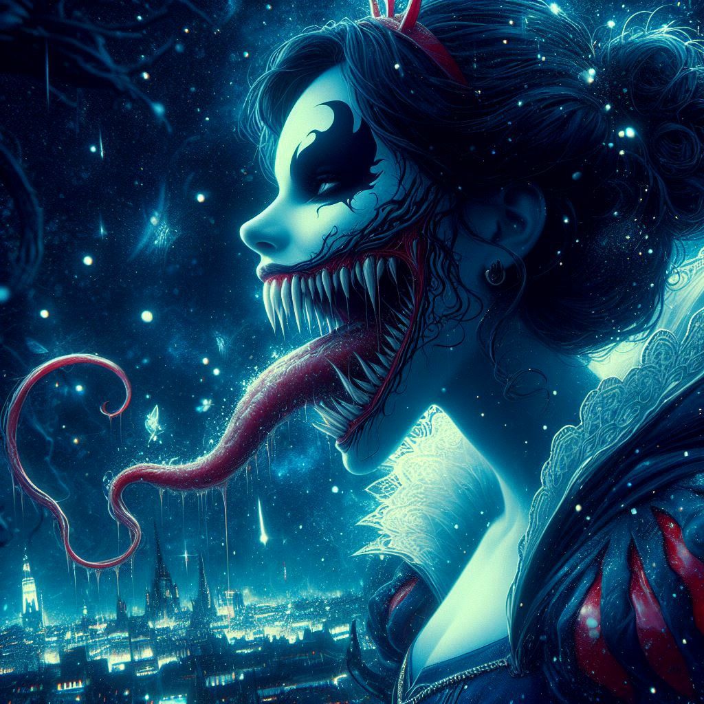 Snow white as venom  by @Thefallen