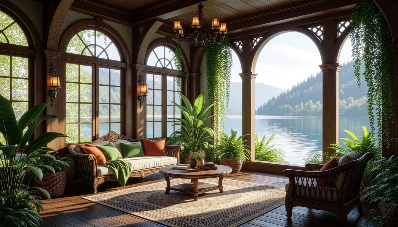 lakeside tranquility