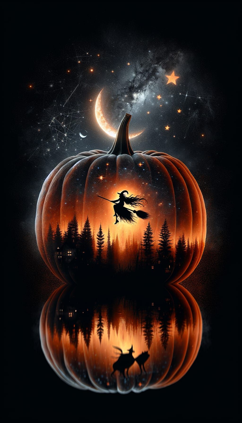 Halloween Night At The Lake