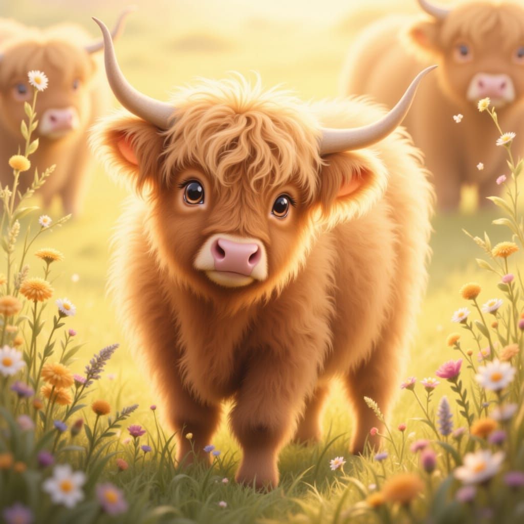 Super Cute Cow