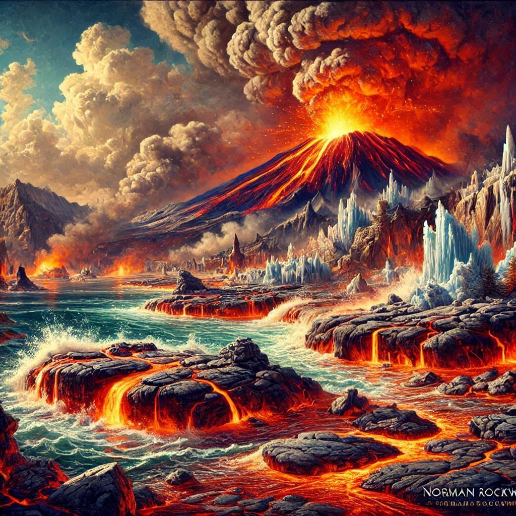 The eruption