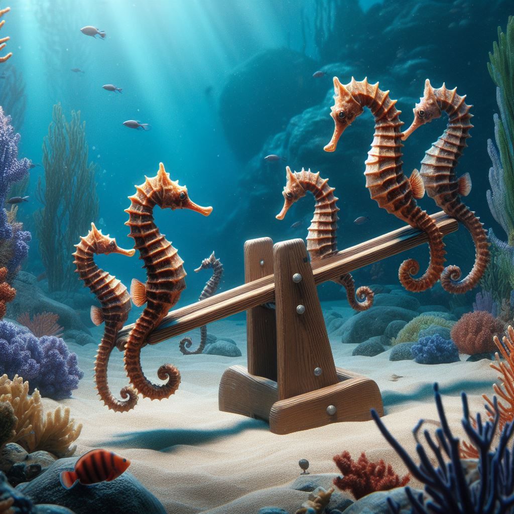 Seahorse Sawhorse See-saw