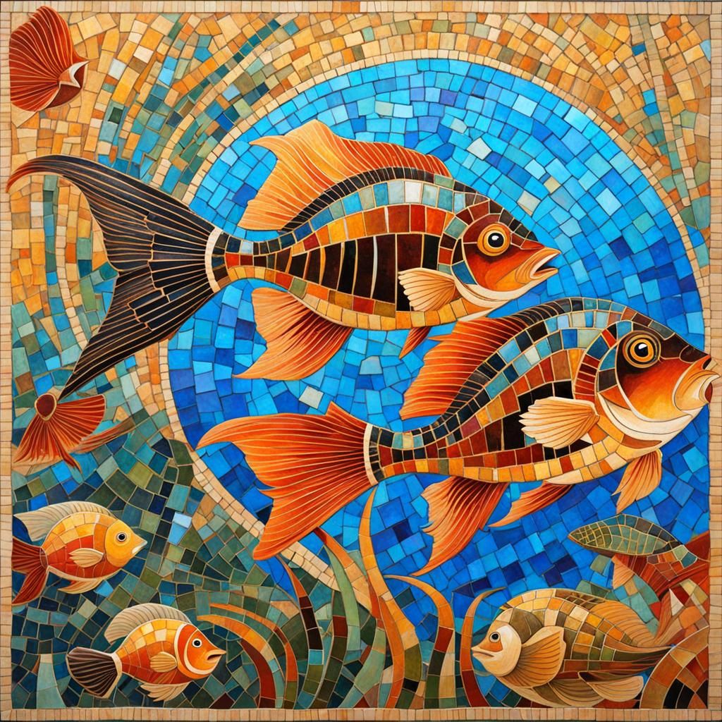 Mosaic Art  by @Lady Violet