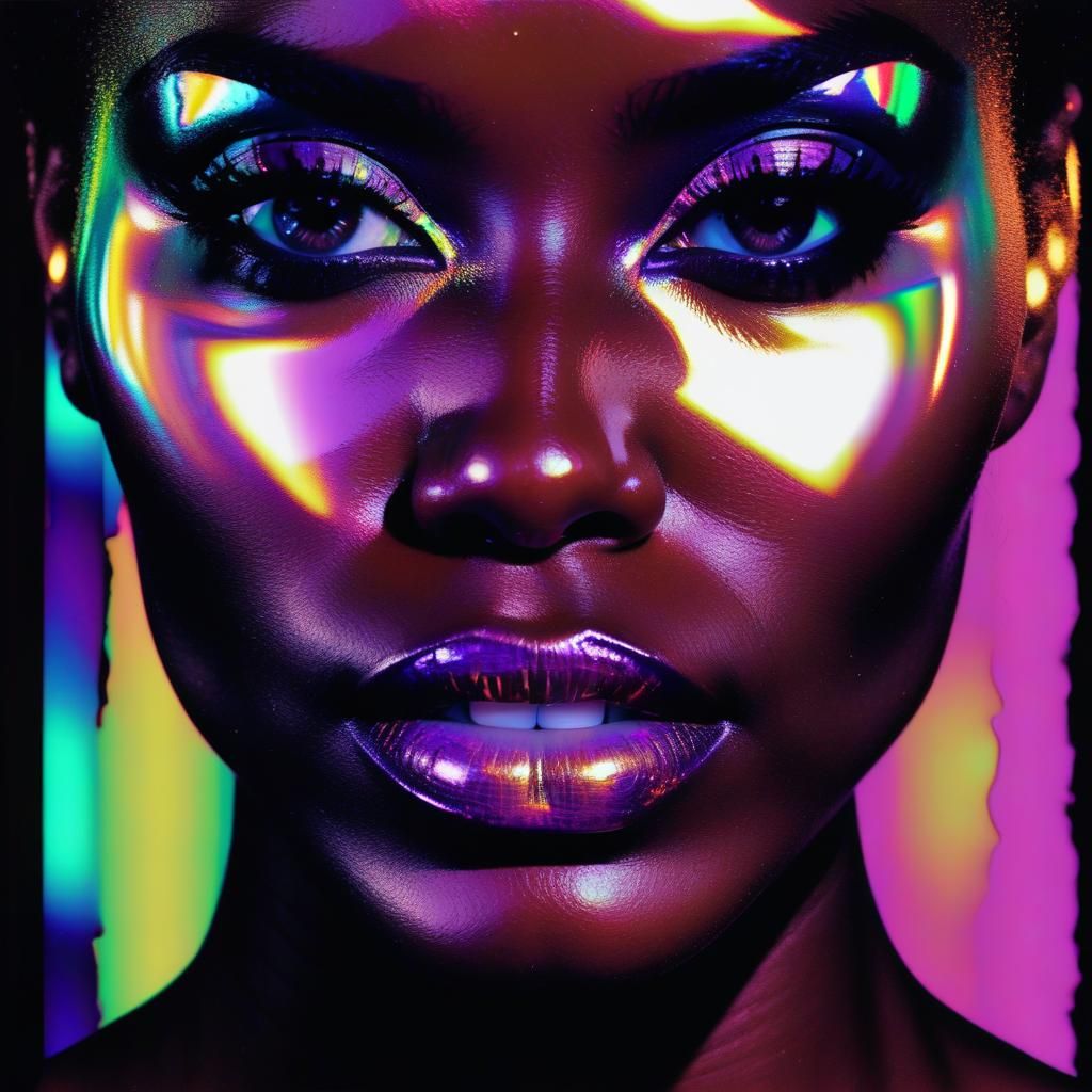 OPEN PROMPT from Instagram: Beautiful Black woman - AI Generated ...