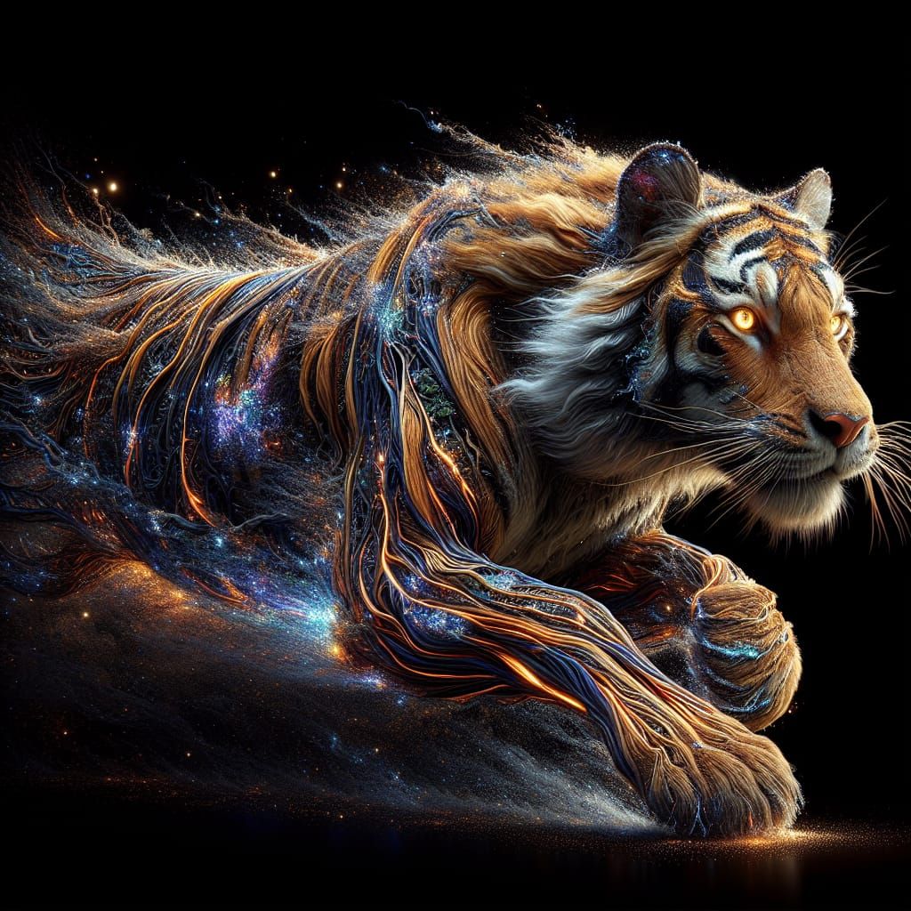 Tiger Dust  by @Rain7nites