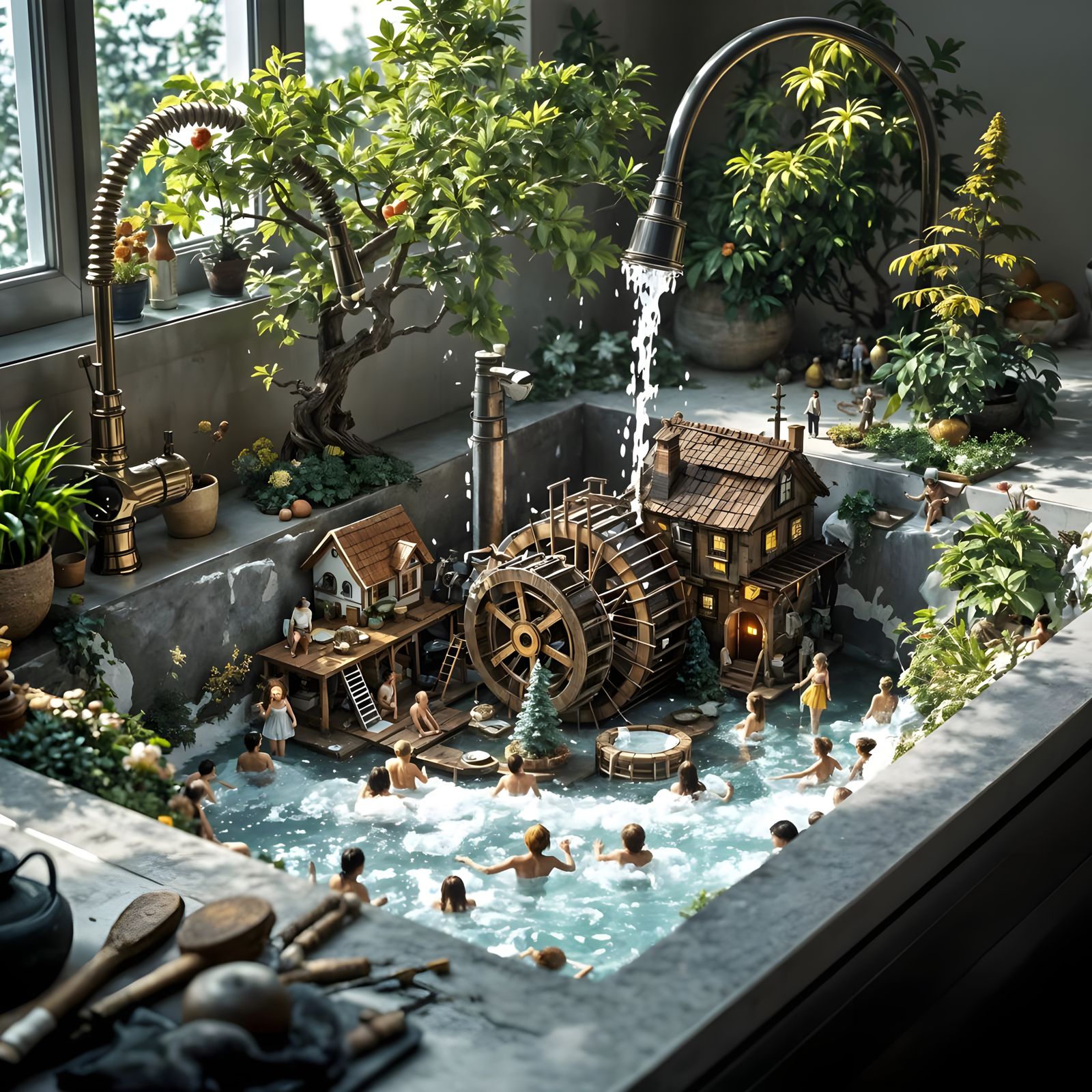 Tiny Farm on Gulliver's Kitchen  by @KanatGR