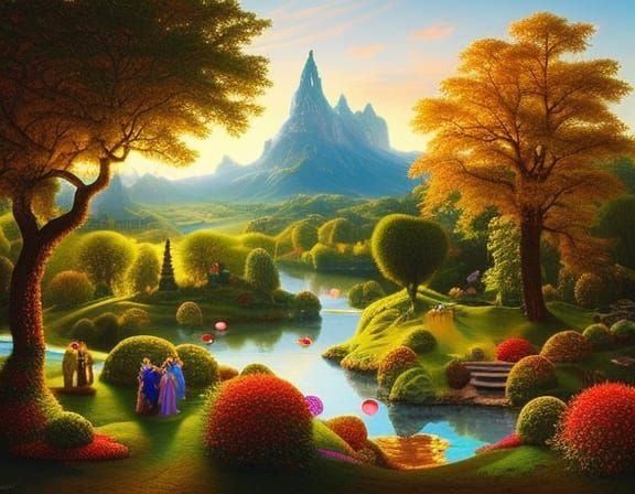 miniature_fairy-tale candyland