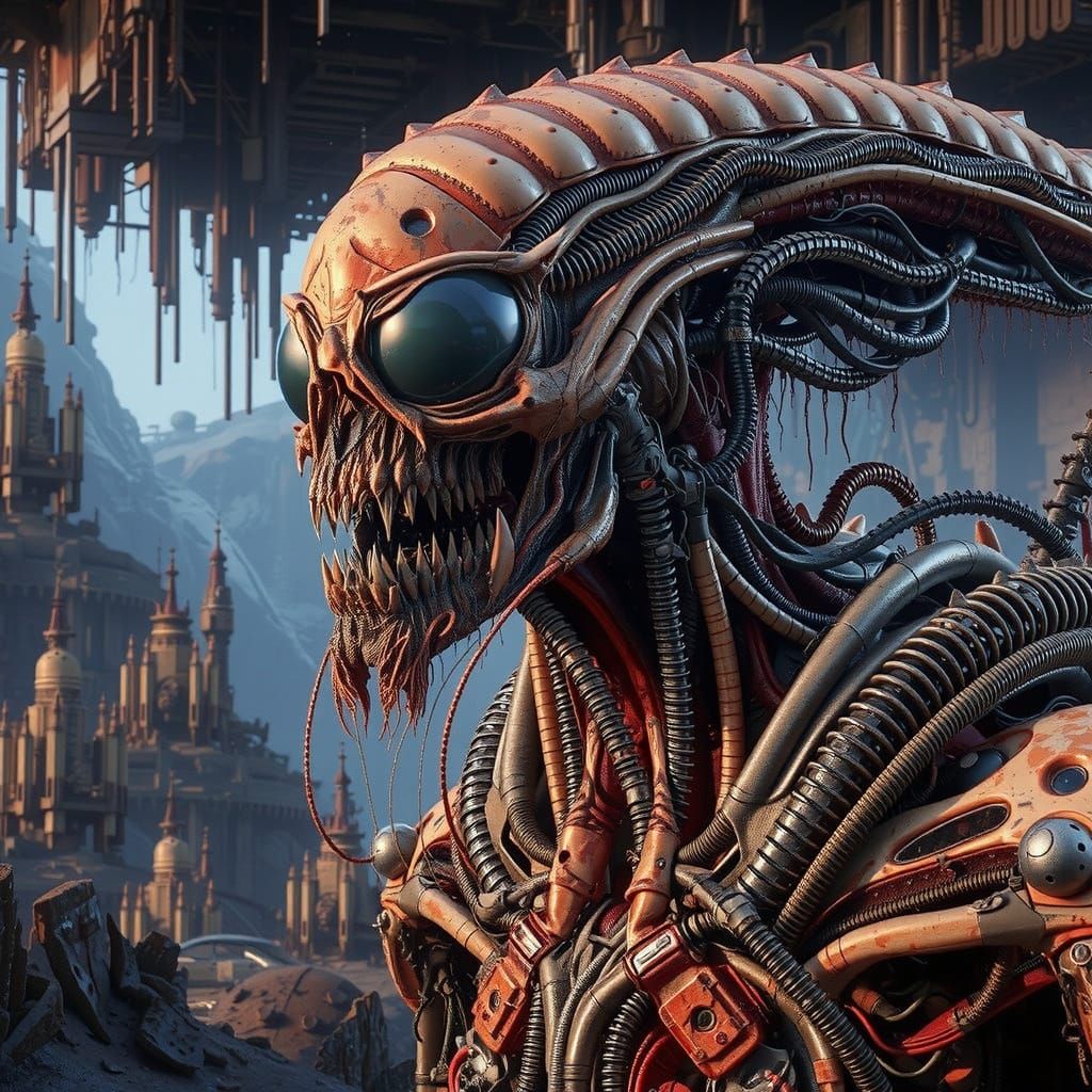 The biomechanical alien