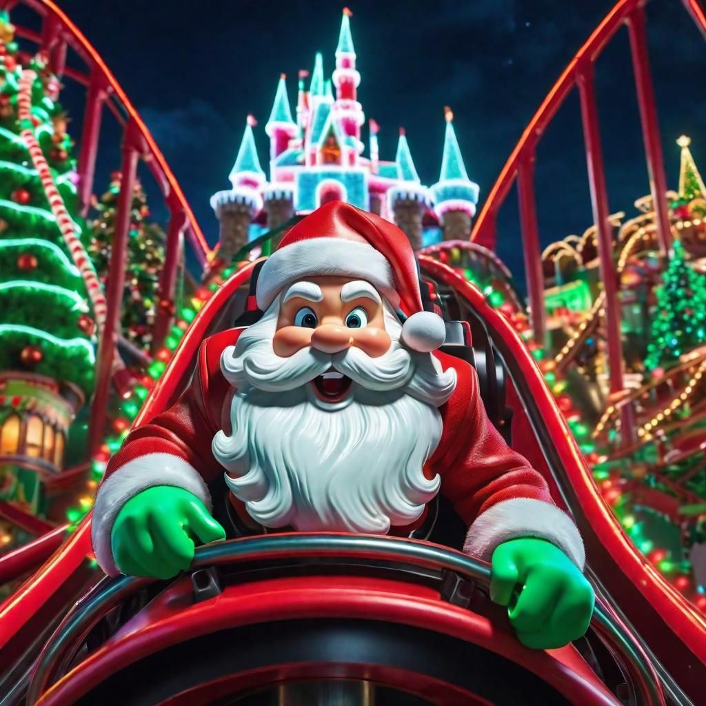 Christmas theme park