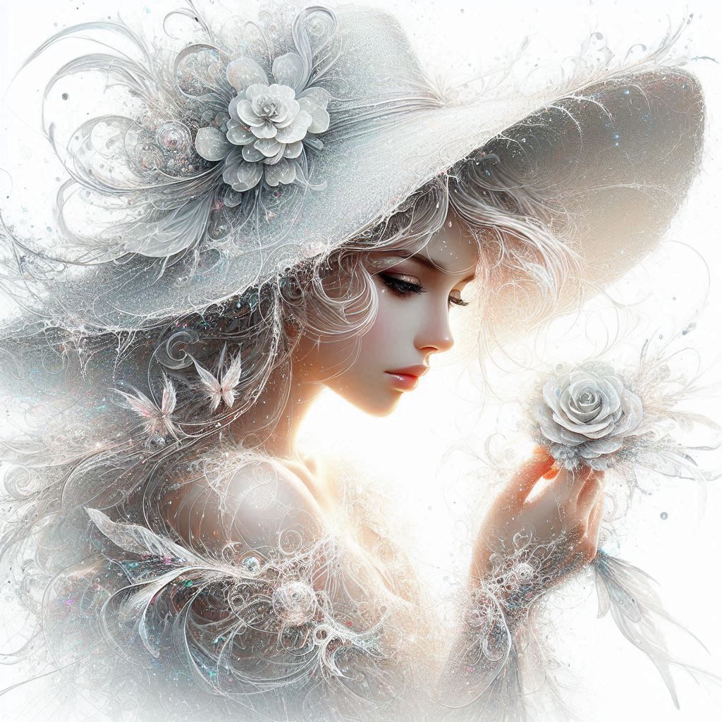 In Gray Hat  by @IslaSkye