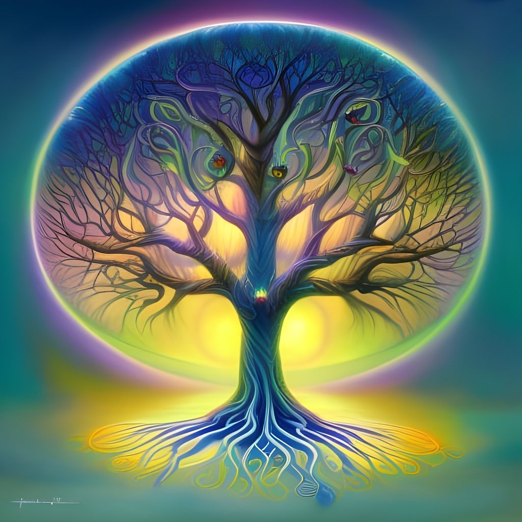 Tree of life - AI Generated Artwork - NightCafe Creator