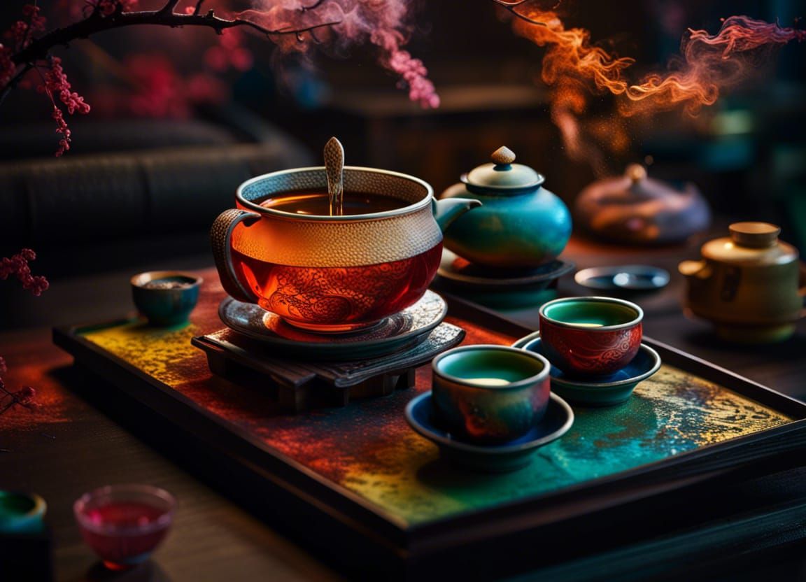 Tea Ceremony   by @Hanzi