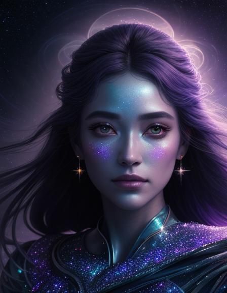 Stardust woman