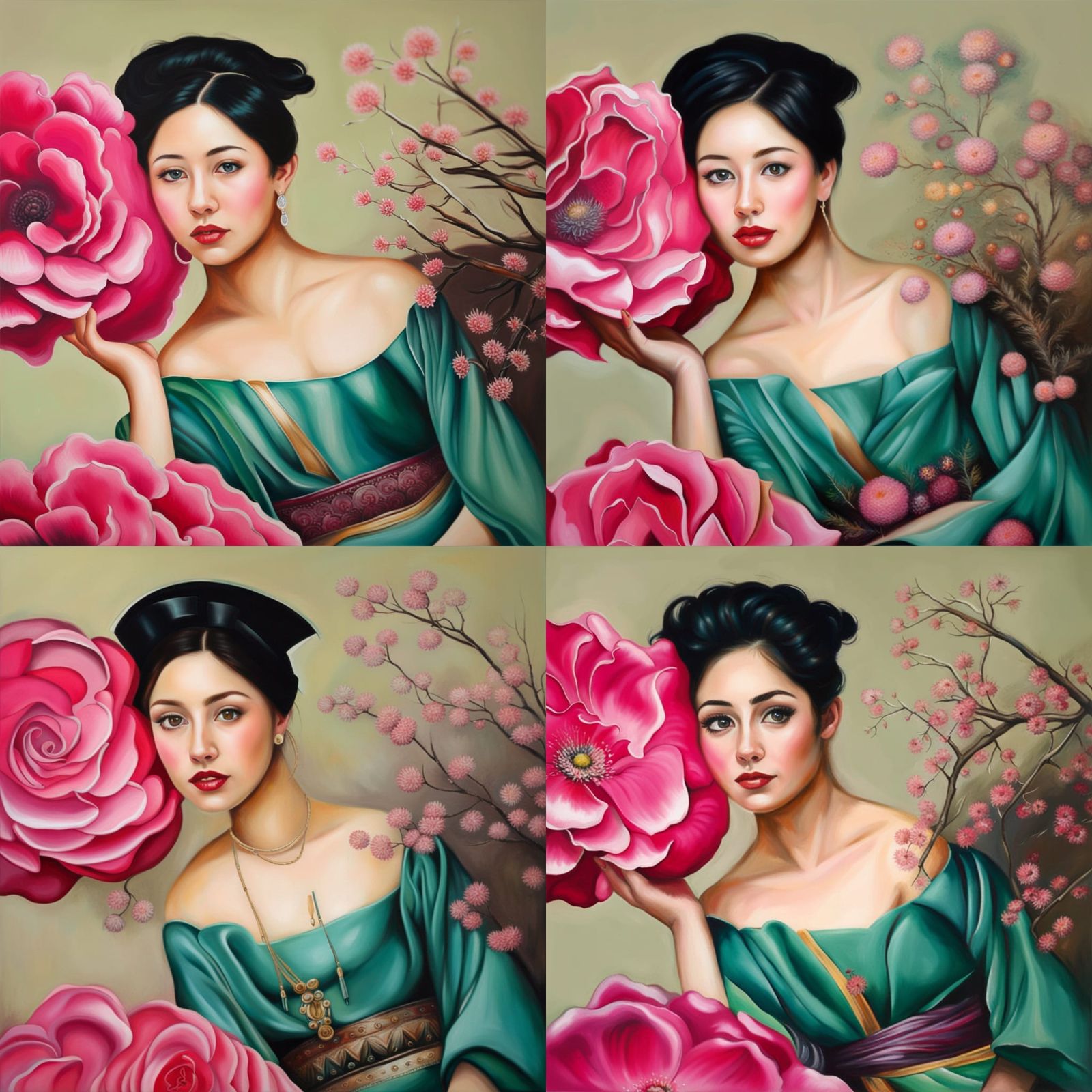 Peony sdxl