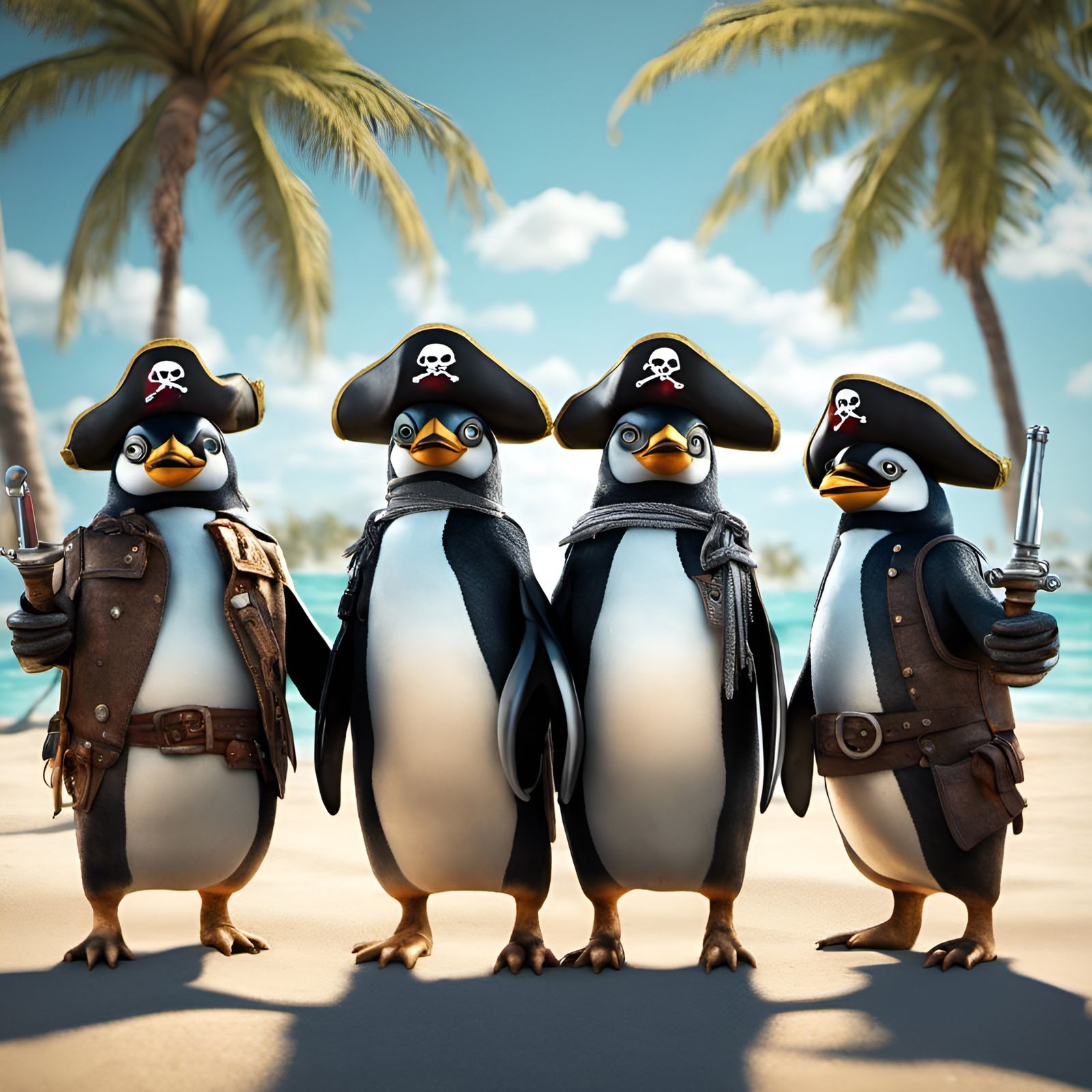 Penguin Corsairs Crew