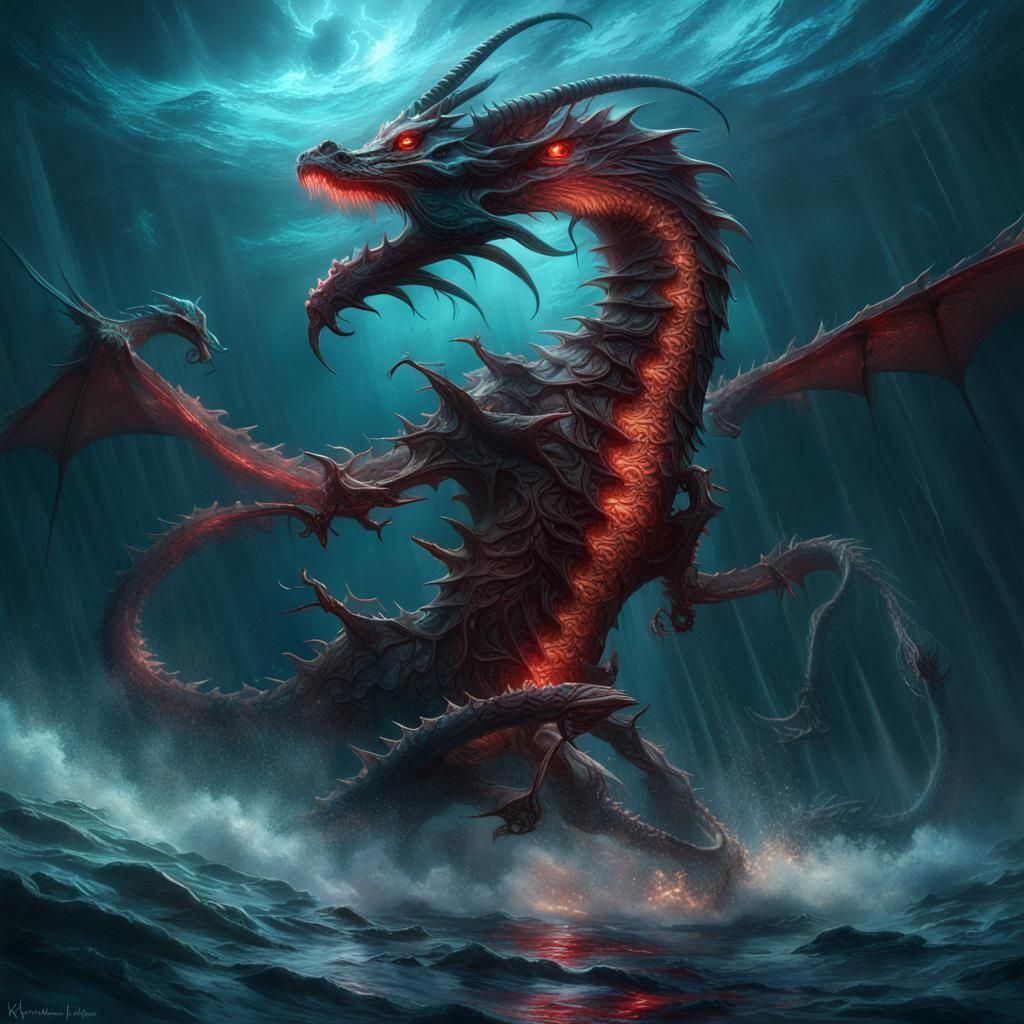 sea dragon - AI Generated Artwork - NightCafe Creator