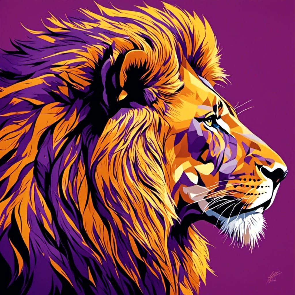 lion strong - AI Generated Artwork - NightCafe Creator