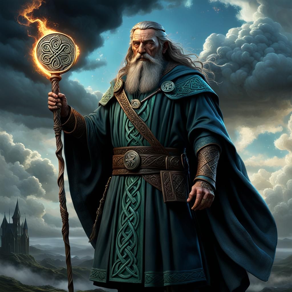 Celtic Wizard - AI Generated Artwork - NightCafe Creator