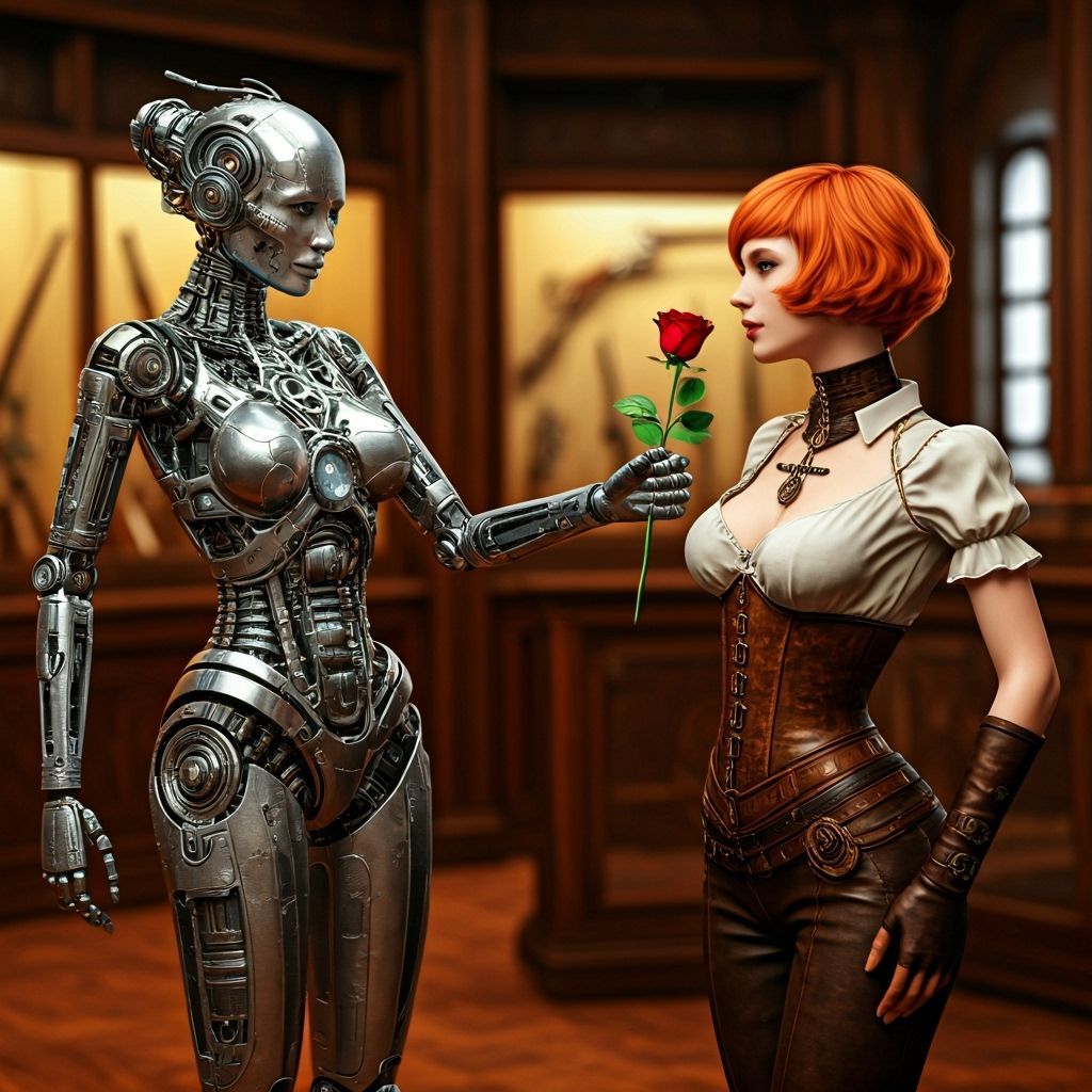 Proposing to calm her down