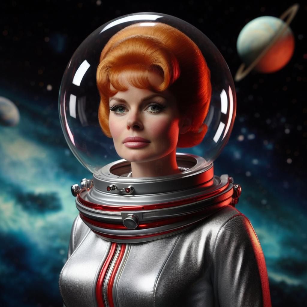 Mrs Robinson is Lost in Space - AI Generated Artwork - NightCafe Creator