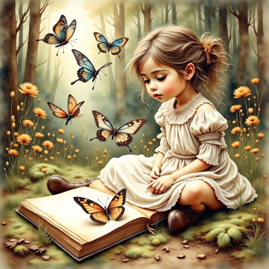 Come and rest on my book...