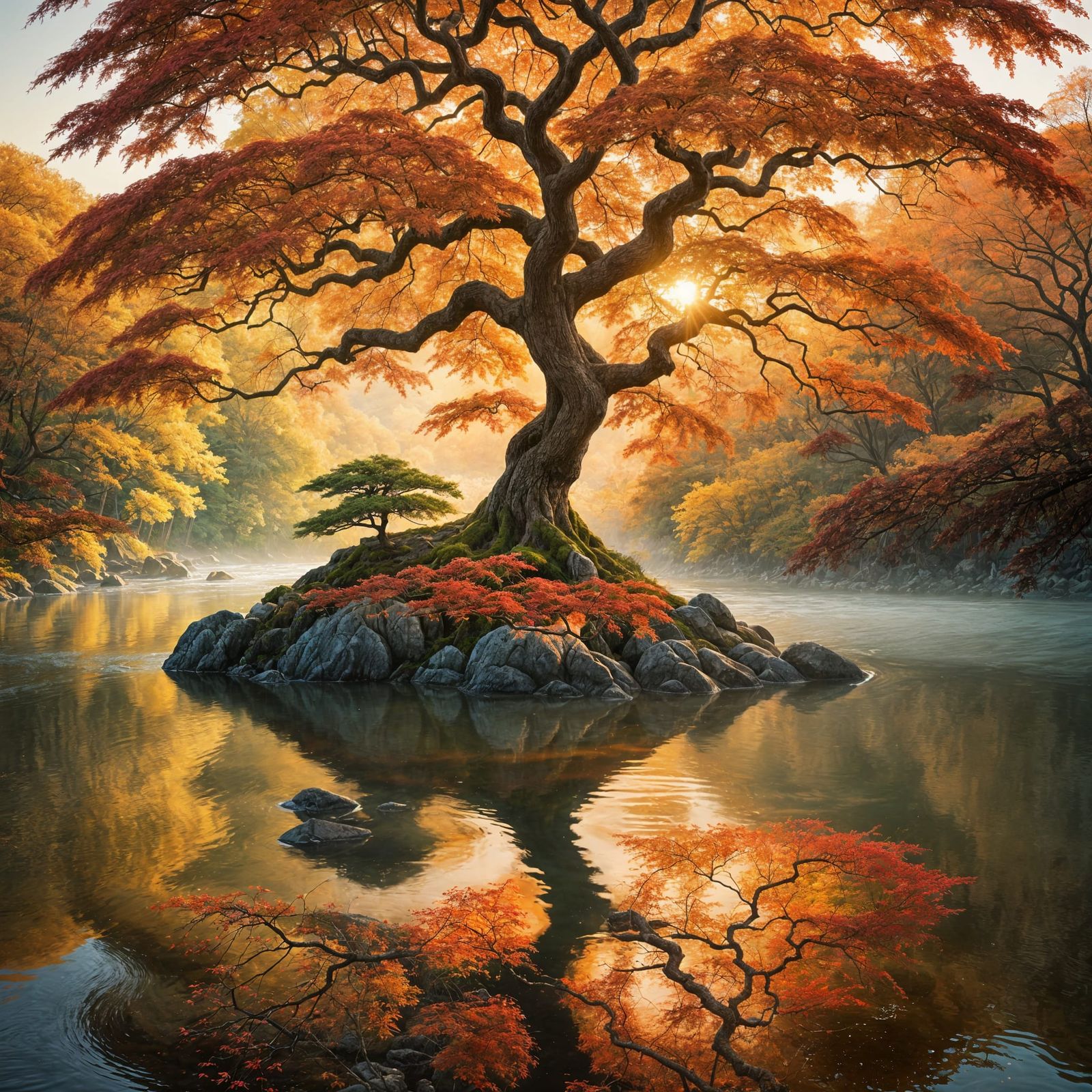 A quiet autumn  by @Soynuts