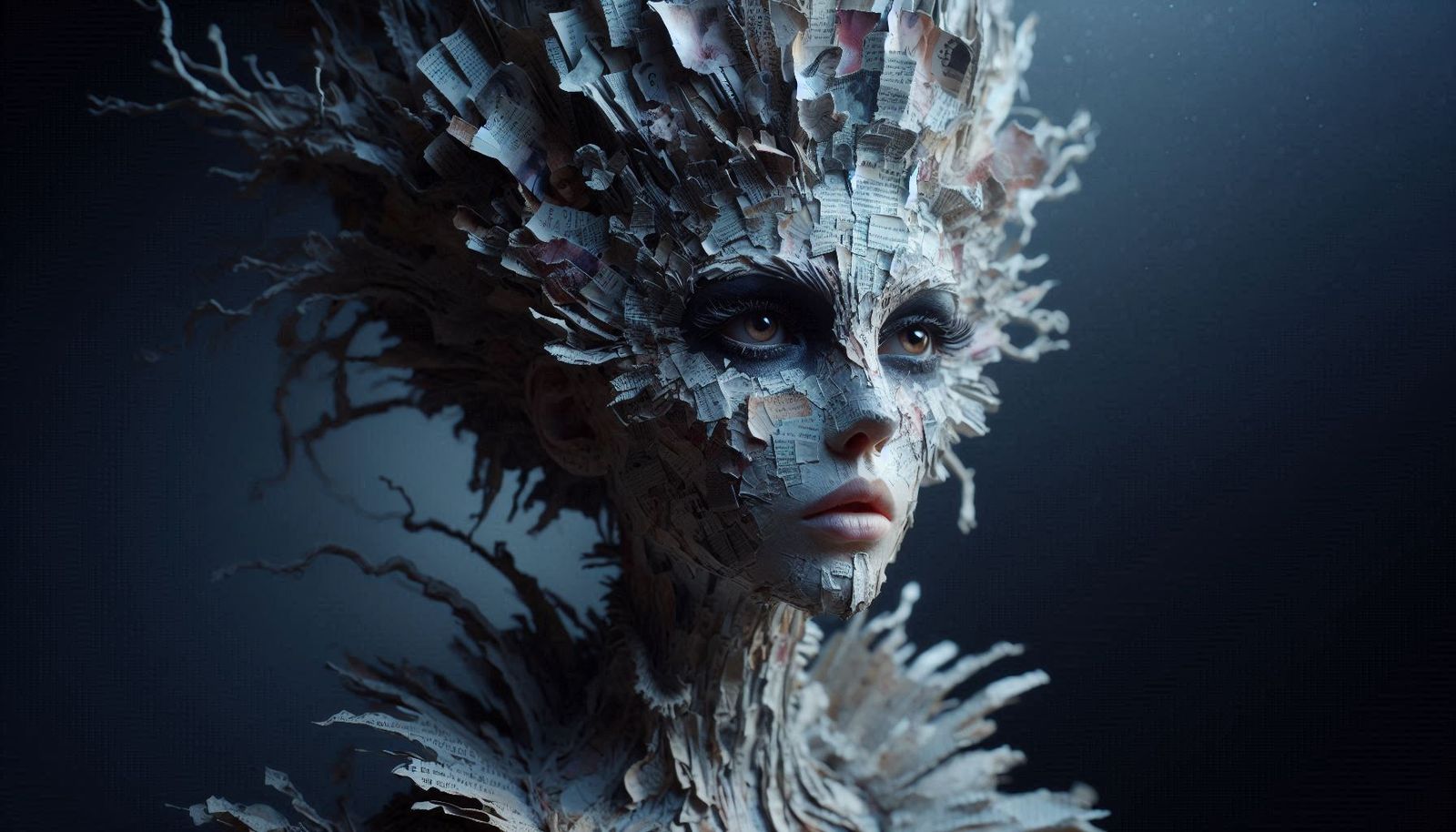 Portrait: You can Read it on her Face.