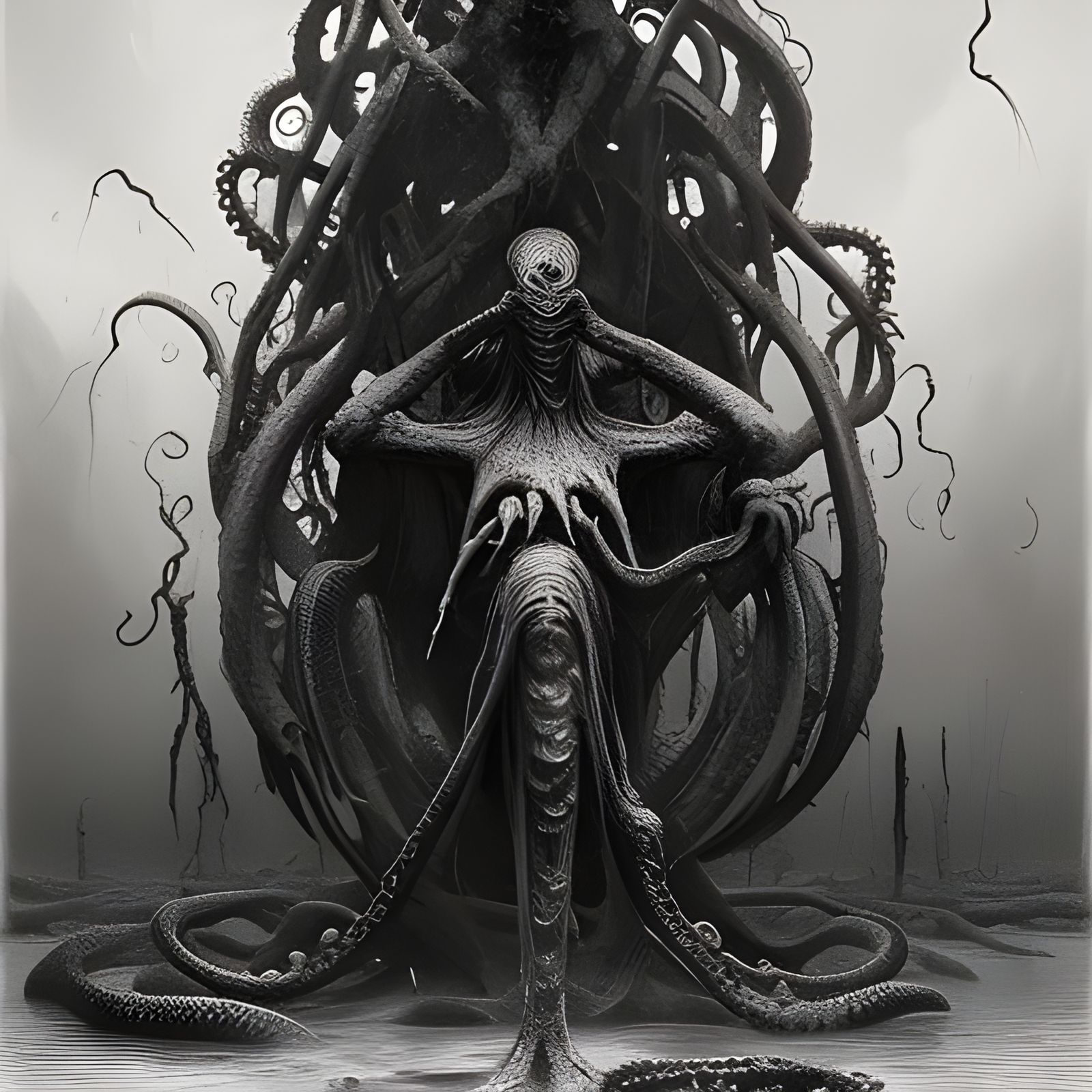 Nyarlathotep II - AI Generated Artwork - NightCafe Creator