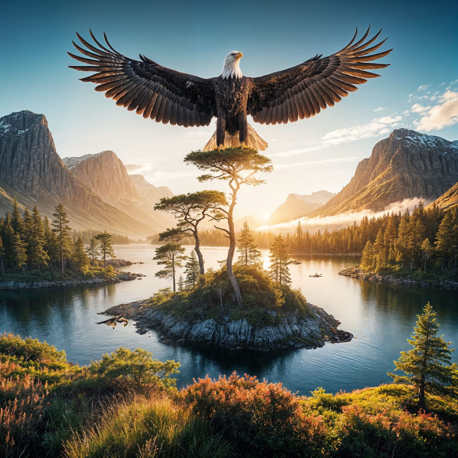 Bald Eagle taking Flight