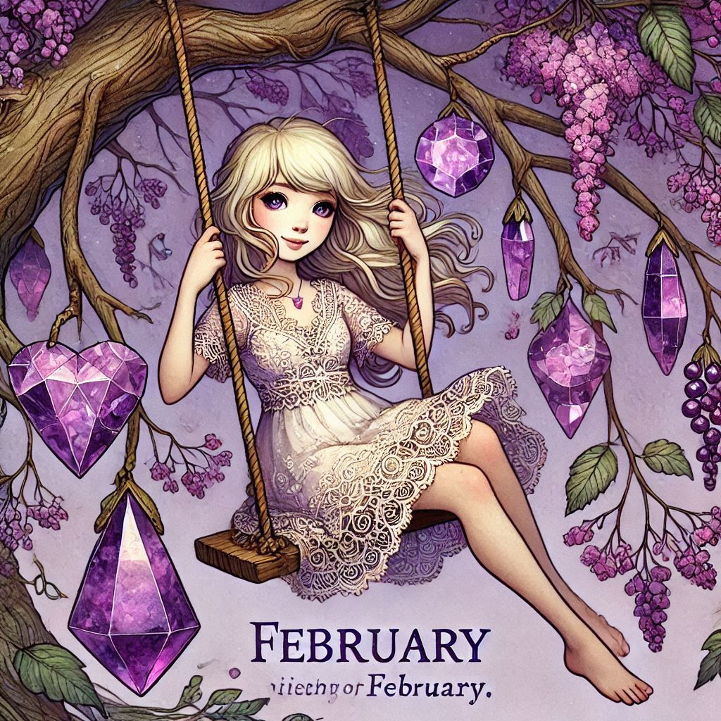 February Birthstone Amethyst