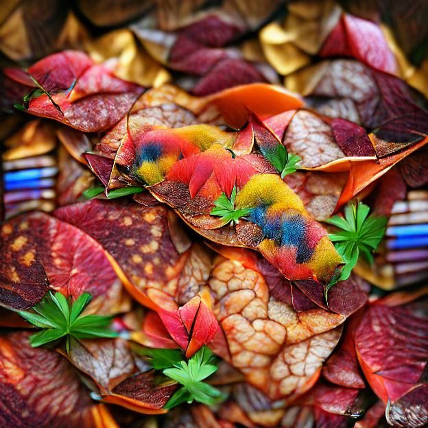 colorful autumn leaves