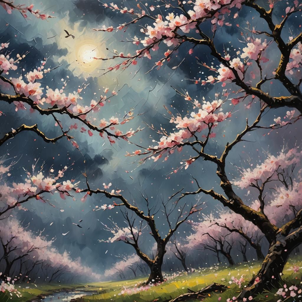 Cherry Blossom Grove