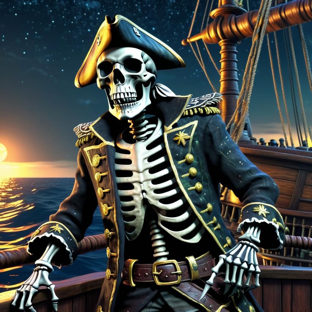 Pirate skeleton